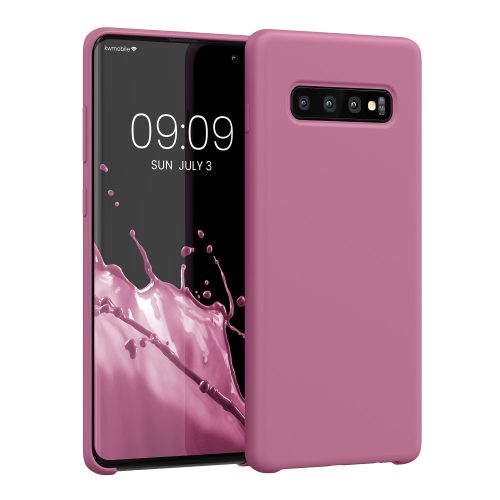 Калъф Kwmobile за Samsung Galaxy S10 Plus, силикон, лилав, 49028.167