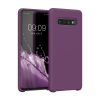 Калъф Kwmobile за Samsung Galaxy S10, силикон, лилав, 47732.197