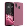 Калъф Kwmobile за Samsung Galaxy A40, Силиконов, Виолетов, 49091.167