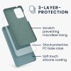 Калъф Kwmobile за Samsung Galaxy A52/Galaxy A52 5G/Galaxy A52s 5G, силиконов, зелен, 54347.207