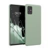 Калъф Kwmobile за Samsung Galaxy A51, Силиконов, Зелен, 51197.172