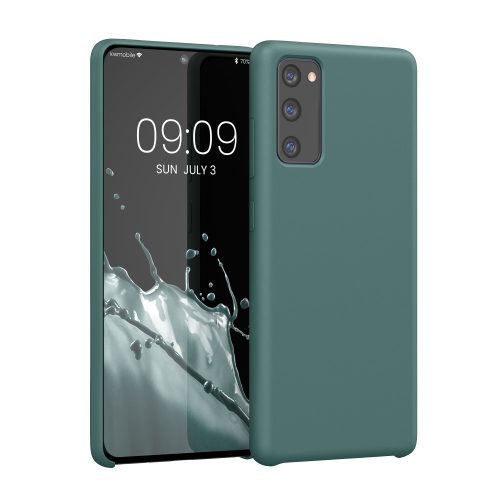 Калъф Kwmobile за Samsung Galaxy S20 FE, Силиконов, Зелен, 53605.171