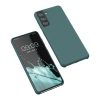 Калъф Kwmobile за Samsung Galaxy S21, Силиконов, Зелен, 54056.171