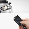 Калъф за автомобилен ключ за VW 3 бутона, Kwmobile, черен, еко кожа, 57345.01