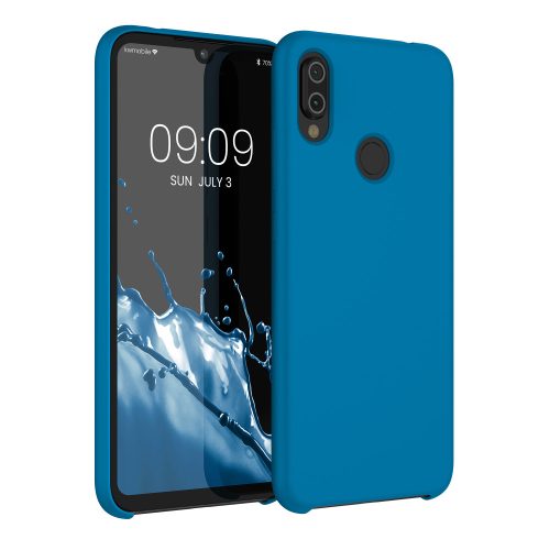 Калъф Kwmobile за Xiaomi Redmi Note 7/Redmi Note 7 Pro, силиконов, син, 48714.224