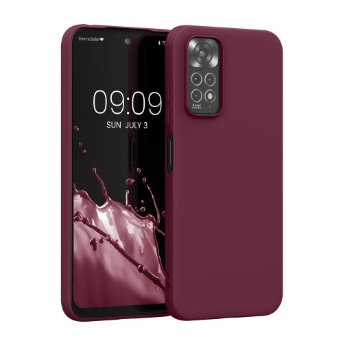 Калъф Kwmobile за Xiaomi Redmi Note 11/Redmi Note 11s, силиконов, лилав, 57368.190