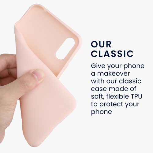Калъф Kwmobile за Xiaomi Redmi 9A/Redmi 9AT, Силиконов, Розов, 52847.225