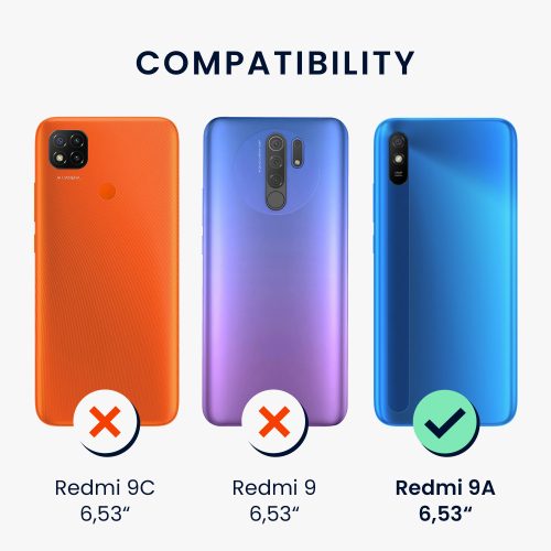 Калъф Kwmobile за Xiaomi Redmi 9A/Redmi 9AT, Силиконов, Розов, 52847.225
