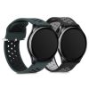 Комплект от 2 каишки за OnePlus Watch, Kwmobile, Multicolor, Silicone, 56983.02