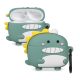 Калъф за слушалки Huawei FreeBuds 4i, Kwmobile, Многоцветен, Силикон, 57409.02