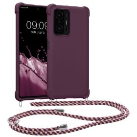   Калъф Kwmobile за Xiaomi 11T/11T Pro, силиконов, лилав, 57395.187