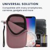 Kwmobile Universal Cover, размер S - 4,5 инча, неопрен, лилав, 46188.1.167