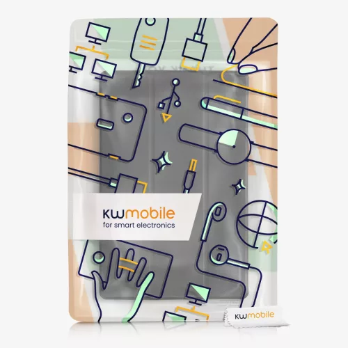 Калъф за таблет Samsung Galaxy Tab S8 Plus, Kwmobile, Черен, Еко кожа, 57464.01