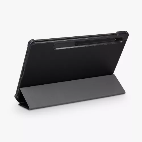 Капак за таблет Samsung Galaxy Tab S8, Kwmobile, Черен, Еко кожа, 57463.01