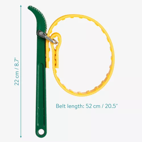 Desfacator borcane Navaris cu curea multifunctionala 8 inch, 52 cm, 57146.1