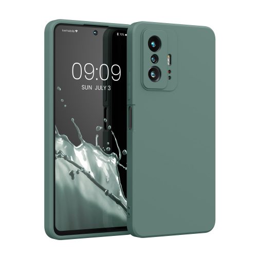 Калъф Kwmobile за Xiaomi 11T/11T Pro, силиконов, зелен, 56573.166
