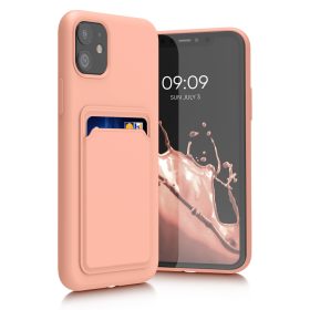   Калъф Kwmobile за Apple iPhone 11, силиконов, розов, 55114.199