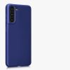 Калъф Kwmobile за Samsung Galaxy S21, Силиконов, Син, 54057.64