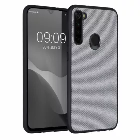   Калъф Kwmobile за Xiaomi Redmi Note 8, текстилен, сив, 57491.22