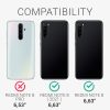 Калъф Kwmobile за Xiaomi Redmi Note 8, текстилен, сив, 57491.22