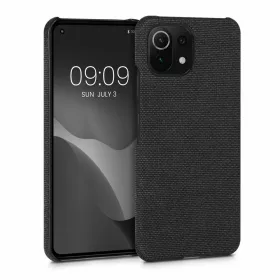   Калъф Kwmobile за Xiaomi Mi 11 Lite 5G/11 Lite 5G NE, текстилен, сив, 57487.19