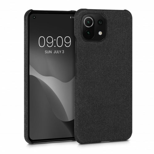 Калъф Kwmobile за Xiaomi Mi 11 Lite 5G/11 Lite 5G NE, текстилен, сив, 57487.19