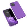 Калъф Kwmobile за Apple iPhone 13, силиконов, лилав, 55878.221