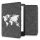 Калъф за Amazon Kindle Paperwhite 11, Kwmobile, сив/бял, текстилен, 56260.08