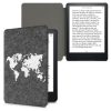 Калъф за Amazon Kindle Paperwhite 11, Kwmobile, сив/бял, текстилен, 56260.08