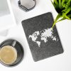 Калъф за Amazon Kindle Paperwhite 11, Kwmobile, сив/бял, текстилен, 56260.08
