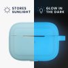 Калъф за слушалки Apple Airpods Pro, Kwmobile, син, силикон, 57660.23