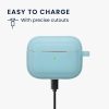 Калъф за слушалки Apple Airpods Pro, Kwmobile, син, силикон, 57660.23