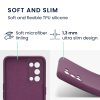 Калъф Kwmobile за OPPO Find X3 Lite, Силиконов, Лилав, 57661.187