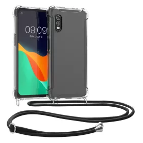  Калъф Kwmobile за Samsung Galaxy Xcover Pro, силиконов, прозрачен, 57723.03