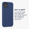 Калъф Kwmobile за Apple iPhone 11, силиконов, син, 50791.116