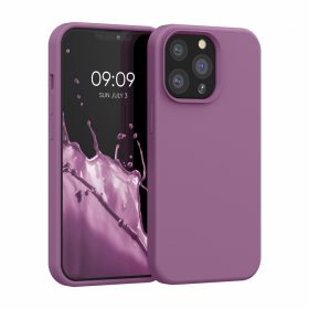   Калъф Kwmobile за Apple iPhone 13 Pro, силикон, лилав, 55880.235