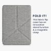 Калъф за Amazon Kindle Paperwhite 11, Kwmobile, сив, текстилен, 57765.25