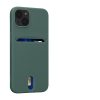 Калъф Kwmobile за Apple iPhone 13, силиконов, зелен, 57748.166