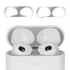 Комплект от 2 капака против прах за слушалки Apple AirPods 3, Kwmobile, сиво, пластмаса, 56544.22