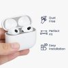 Комплект от 2 капака против прах за слушалки Apple AirPods 3, Kwmobile, сиво, пластмаса, 56544.22