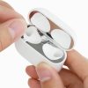 Комплект от 2 капака против прах за слушалки Apple AirPods 3, Kwmobile, сиво, пластмаса, 56544.22