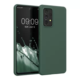   Калъф Kwmobile за Samsung Galaxy A53 5G, силиконов, зелен, 57808.169