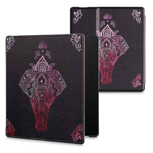 Капак за Amazon Kindle Oasis 10, Kwmobile, Многоцветен, Екологична кожа, 57849.01