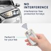 Капак за автомобилен ключ за VW/Skoda/Seat 3 бутона, Kwmobile, многоцветен, силикон, 50280.31