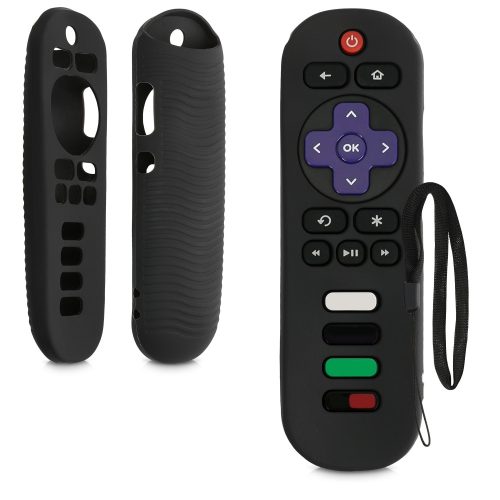 Капак за дистанционно управление TCL TV RC280, Kwmobile, черен, силикон, 57900.01