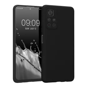   Калъф Kwmobile за Xiaomi Redmi Note 11S 5G/Poco M4 Pro 5G, силиконов, черен, 57925.47
