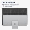 Капак за монитор Apple Studio Display, Kwmobile, черен, текстил, 57913.01