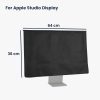 Капак за монитор Apple Studio Display, Kwmobile, черен, текстил, 57913.01