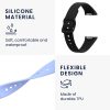 Комплект от 2 каишки за Samsung Galaxy Fit, Kwmobile, син/черен, силикон, 50233.23