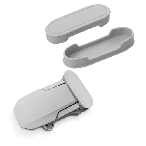 Комплект от 2 защити за перката за дрон DJI Mini 2/DJI Mini/DJI Mini SE, Kwmobile, сив, силикон, 57979.01